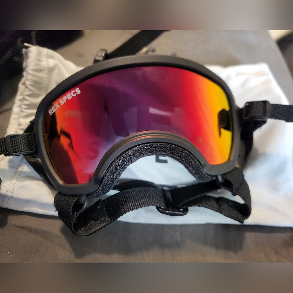 Rex Specs With Extra Lens (Red Mirror Lens) Size Small Wide